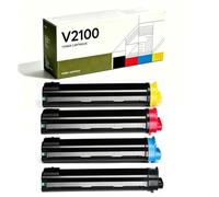 Cartouche de toner V2100 est compatible avec la presse d'impression Versant 2100 3100 4100, avec puce, haute productivité 55000 pages, impression transparente, grande capacité