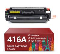 Cartouche de Toner W2020A W2030A Compatible avec la référence 416A pour imprimantes HP LaserJet Pro M454dw, M454nw, M454dn, M479fdw, M479dw, M479fnw, Haute capacité,Y-with Chip