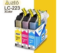 Cartouche d'encre 223XL Compatible avec Brother LC223 223XL LC, DCP-J4120DW MFC-J4420DW J4620DW 4625DW pour imprimante XL3pcs color