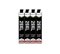Cartouche d'encre 29XL T29XL 2991 T2991 T 2992, Compatible avec Les imprimantes XP 235 245 342 432 435 XL(4 BK)