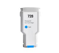 Cartouche d'encre 300ML 728 Compatible avec HP DesignJet T730 T830 Remplacement pour 728XL F9J68A F9J67A F9J66A