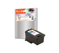 Cartouche d'encre - PEACH - 316478 - Bleu, Rose, Jaune - Compatible Canon Pixma - Multi-couleurs Bleu G