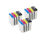 Cartouche d'encre 940XL avec Puce, Compatible for HP | Pro 8000 8500a 8500(3BK 3C 3M 3Y)