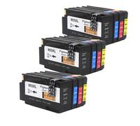 Cartouche d'encre 953XL pour imprimante HP OffSTRJet Pro,compatible 953,953 XL,noir,CMYK,7720,7730,7740,8210,8218 - Type 3SET