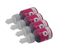 Cartouche d'encre à Colorant Rechargeable for imprimantes Brother BTD60BK BT5000/5001/5009, Compatible avec Les modèles DCP-T300 T310/DCP-T500W/DCP-T700W/MFC-T800W(4pcs-m)