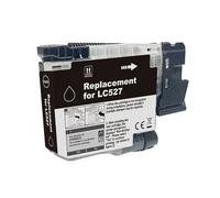 Cartouche d'encre à Jet d'encre Compatible LC-527 LC527 LC 527, for imprimante b-Rother MFC-J4550DW J4350DW 4550 4350(LC527 BK 1PC)