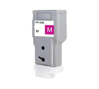 Cartouche d'encre à Jet d'encre Couleur PFI206, 300ml, Compatible avec IPF6400 IPF6450 IPF6400S IPF6450S IPF6400SE(PFI-206-M)