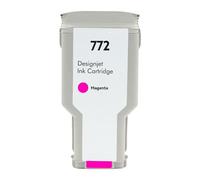 Cartouche d'encre A772 for imprimante 8 Couleurs, 300ml, Compatible avec HP CN629A 630A 631A 632A 633A 634A 635A 636A (avec Puce)(Magenta-300ML)