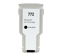 Cartouche d'encre A772 for imprimante 8 Couleurs, 300ml, Compatible avec HP CN629A 630A 631A 632A 633A 634A 635A 636A (avec Puce)(Photo Black-300ML)