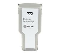 Cartouche d'encre A772 for imprimante 8 Couleurs, 300ml, Compatible avec HP CN629A 630A 631A 632A 633A 634A 635A 636A (avec Puce)(Light Gray-300ML)