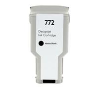 Cartouche d'encre A772 for imprimante 8 Couleurs, 300ml, Compatible avec HP CN629A 630A 631A 632A 633A 634A 635A 636A (avec Puce)(Matte Black-300ML)