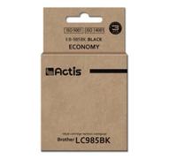 Cartouche d'encre Actis KB-985Bk (Remplacement pour Brother LC985BK ; Standard ; 28.5 ml ; Noir)