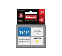 Cartouche d'encre - Activejet - AE-34YNX - Jaune - Rendement élevé (XL) - Compatible HP, Epson, Canon