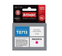 Cartouche d'encre Activejet AEB-713N (Remplacement pour Epson T0713, T0893, T1003 ; Suprême ; 15 ml ; Magenta