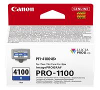Cartouche d'encre bleu Canon PFI-4100B