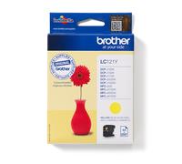 Cartouche d'encre Brother LC-121Y / LC121Y jaune, 300 pages