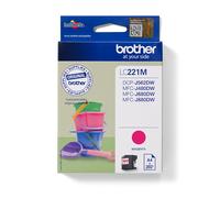 Cartouche d'encre Brother LC-221M / LC221M magenta, 260 pages