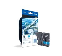 Cartouche d'encre Brother LC985CBP Original Cyan - 1 pièce - Rendement 260 pages - Compatibilité DCP-J515W, DCPJ125, etc. - Dimensions 37x123x172mm