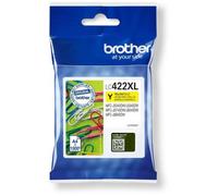 Brother lc422xly - à rendement élevé - jaune - original - cartouche d'