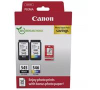 Canon Pack cartouches d'encre PG-545/CL-546 Photo Value Pack Noir et couleur