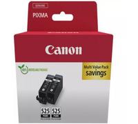 Cartouche d'encre CANON Pack de 2 Originales PGI-525 Noires Pigmentées - 4529B002