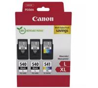 Cartouche d'encre CANON Pack de 3 Originales (2x PG-540L Noir + 1x CL-541 XL Couleur) - 5225B011
