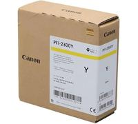Cartouche d'encre - CANON - PFI-2300Y - Jaune - 330 ML - Pack de 1