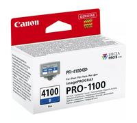 Cartouche d'encre CANON PFI-4100B BLEU pour imprimante imagePROGRAF PRO-1100 (80ml)