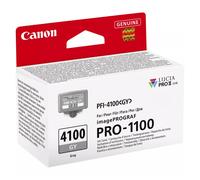 Cartouche d'encre CANON PFI-4100GY GRIS pour imprimante imagePROGRAF PRO-1100 (80ml)