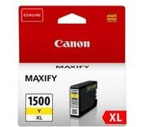 Canon PGI-1500XL Cartouche d'encre Jaune authentique (TVA incluse)