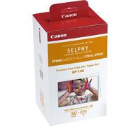 Canon Jeu d'encre couleur et de papier au format 100 x 148 mm RP-108, 108 feuilles