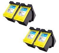 Cartouche d'encre CB304A 110 110XL Compatible avec HP 110, A310, A516, A526, A610, A616, A626, A618, A612, A712, A311, A314, A820, A828, A826(4 PC)