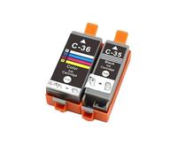 Cartouche d'encre CLI36 PGI35, Compatible for Canon