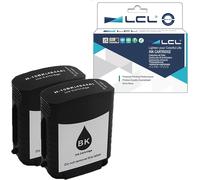 Cartouche d'encre Compatible 10 C4844A (2-Pack Noir) Remplacement pour HP Designjet 100/100plus/110plus/110plus nr/500/500ps/70/800/800ps/815mfp/820MF OfficeJet Pro K850/K850dn Officejet 9100/9110