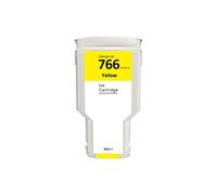 Cartouche d'encre Compatible 300ML avec Encre à Puce for imprimante HP766 DesignJet XL 3600(1PCS Yellow)
