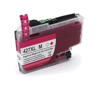 Cartouche d'encre Compatible 4 Couleurs LC427 427XL for imprimantes Brother HL-J6010DW, MFC-J5955DW, J6955DW, J6957DW et J6959DW(LC427XL-Magenta)
