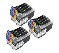 Cartouche d'encre Compatible 4 Couleurs LC427 427XL for imprimantes Brother HL-J6010DW, MFC-J5955DW, J6955DW, J6957DW et J6959DW(LC427XL-3Set)