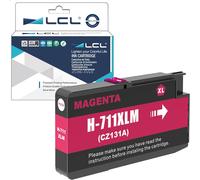 Cartouche d'encre Compatible 711XL 711 XL CZ130A (1 Magenta) Remplacement pour HP Designjet T120 24/T120 610/T520 24/T520 36/T520 610 T520 914 /T125 24 T530 T130 T525