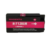 Cartouche d'encre Compatible 712XL 3ED71A 3ED67A for imprimante HP T210 T230 T250 T630 T650(M 1PC)