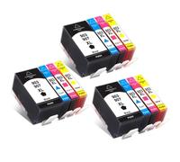 Cartouche d'encre Compatible 903 XL Compatible avec Officejet Pro 6970 6950 6960 6966 6968 6974 6975, Remplacement d'imprimante Tout-en-Un Compatible avec Hp903 907XL Hp907(3set 12pcs)
