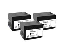 Cartouche d'encre Compatible 932XL 933, Compatible avec imprimante HP932 933XL, Compatible avec Officejet 6100 6600 6700 7110 7510 7512 7610 7612(3 Set(BK C M Y))