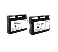 Cartouche d'encre Compatible 932XL 933, Compatible avec imprimante HP932 933XL, Compatible avec Officejet 6100 6600 6700 7110 7510 7512 7610 7612(2 Set(BK C M Y))