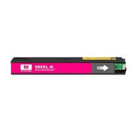 Cartouche d'encre Compatible 980 980XL Compatible avec imprimantes Officejet Enterprise Color X555dn X555xh X585dn(1PCS Magenta)