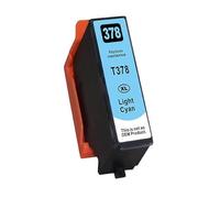 Cartouche d'encre compatible avec Epson 378 XL Cyan clair pour Expression Photo XP-8000, XP-8005, XP-8500, XP-8505, XP-8600, XP-8605, XP-8700
