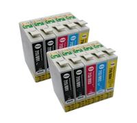 Cartouche d'encre, Compatible avec Epson, T0711 T0712 T0713