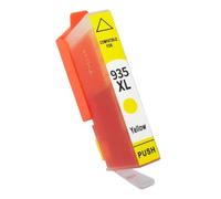 Cartouche d'encre, Compatible avec HP, 934XL 935XL BK C M Y | Officejet 6812 6815 6830 6835 6230, haut rendement, encre colorant, BK 55ml C/M/Y 15ml, puce stable(Y 1PC)