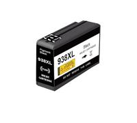 Cartouche d'encre ，Compatible avec HP 938XL for imprimantes 9110, 9120, 9130, 9720 et 9730(1 Black)
