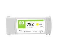 Cartouche d'encre Compatible avec imprimantes Latex 792 DesignJet L26100 L26500 L26800 210 260 280(1 PCS Yellow)