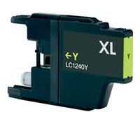 Cartouche d'encre compatible Brother LC1220 / LC1240Y jaune