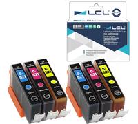 Cartouche d'encre Compatible CLI-521 CLI-521C CLI-521M CLI-521Y (2Cyan 2Magenta 2Jaune) Remplacement pour Canon Pixma iP3600 iP4600 iP4700 MP540 MP550 MP560 MP620 MP630 MP640 MP980 MP990 MX860